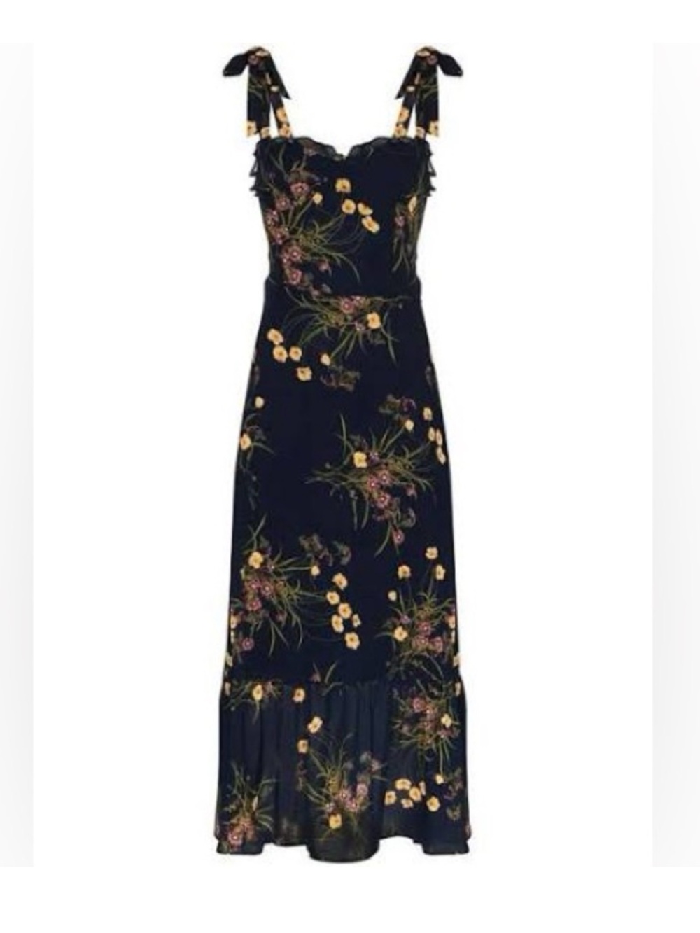Reformation Nikita Dress Floral Print Size 0 - Picture 15 of 15